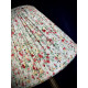 Rose Floral Gathered Fabric Lampshade