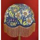 William Morris Molly Blue Gold Dome Lampshade