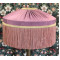 Wisteria Purple Gathered Tiffany Lampshade