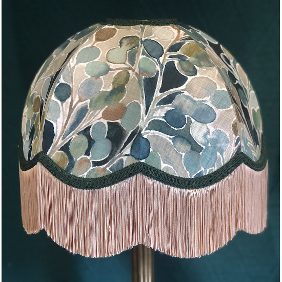 Porter and Stone Mardi Gras Green Dome Lampshade