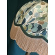 Porter and Stone Mardi Gras Green Dome Lampshade