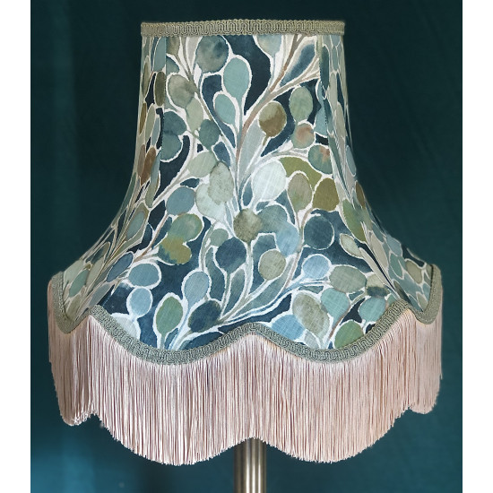 Porter and Stone Mardi Gras Sage Lampshade