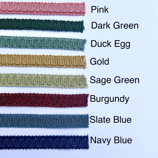 Vibrant Black Floral Braid Fabric Lampshade