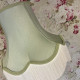 Sage Green Fabric Lampshades