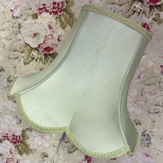 Sage Green Modern Fabric Lampshades