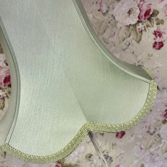 Sage Green Modern Fabric Lampshades