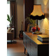 Gold Animal Print Fabric Lampshades