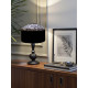 Grey Feather Tiffany Lampshades