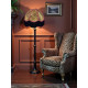 Leopard Animal Print and Fuchsia Dome Fabric Lampshades
