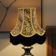 Leopard Animal Print and Gold Fabric Lampshades Leopard Animal Print and Gold Fabric Lampshades