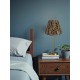 Leopard Animal Print Gathered Fabric Lampshade