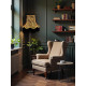 Leopard Animal Print and Gold Fabric Lampshades
