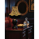 Leopard Animal Print and Gold Fabric Lampshades
