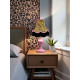 Leopard Animal Print and Pink Fabric Lampshades