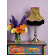 Leopard Animal Print and Pink Fabric Lampshades