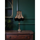 Lynx Animal Print and Black Fabric Lampshades