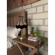 Lynx Animal Print and Black Fabric Lampshades