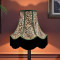 Lynx Animal Print and Green Fabric Lampshades