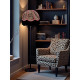 Lynx Animal Print and Pink Dome Fabric Lampshades