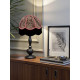 Lynx Animal Print and Pink Dome Fabric Lampshades