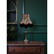 Lynx Animal Print and Purple Fabric Lampshades