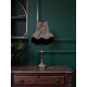 Lynx Animal Print and Purple Fabric Lampshades