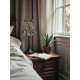Lynx Animal Print Ruffled Top Fabric Lampshade