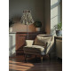 Lynx Animal Print Ruffled Top Fabric Lampshade