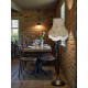 Dogs Design Fabric Scalloped Lampshades