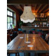 Dogs Design Fabric Scalloped Lampshades