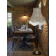 Grey Owl Design Fabric Lampshades