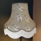 Grey Owl Design Fabric Lampshades