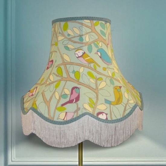 Tweety Bird Duck Egg Blue Fabric Lampshades