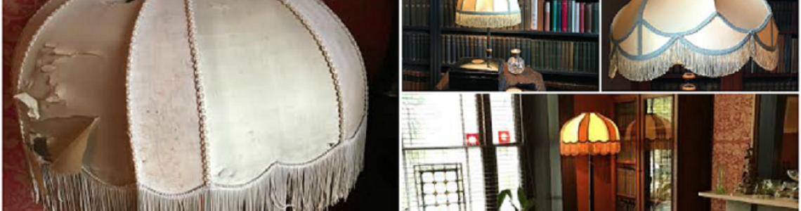 Edwardian Lampshade Recovery - 37 Years of Experience Tested Edwardian Lampshade Recovery - 37 Years of Experience Tested