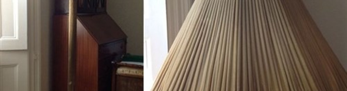 Antique Lampshade Restoration