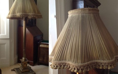 Antique Lampshade Restoration