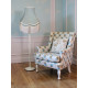 Duck Egg Brocade and Cream Gallery Lampshade