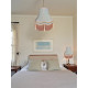 Duck Egg Brocade Cream and Gold Gallery Lampshade