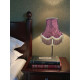 Harlequin Purple Mulberry Brocade Fabric Scalloped Bottom Lampshades