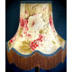 Chintz Floral Gold Scalloped Lampshade