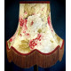 Chintz Floral Gold Scalloped Lampshade