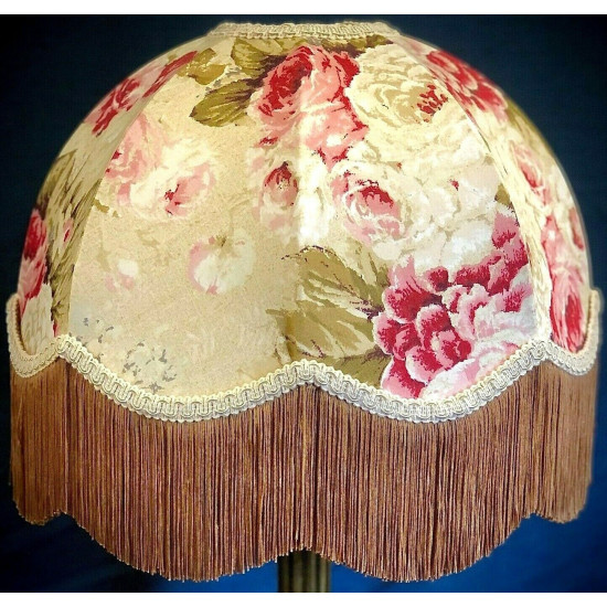Chintz Floral Gold Dome Lampshade