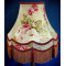 Chintz Floral Gold Double Scallop Fabric Lampshades