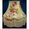 Chintz Floral Cream Fabric Double Scallop Lampshade
