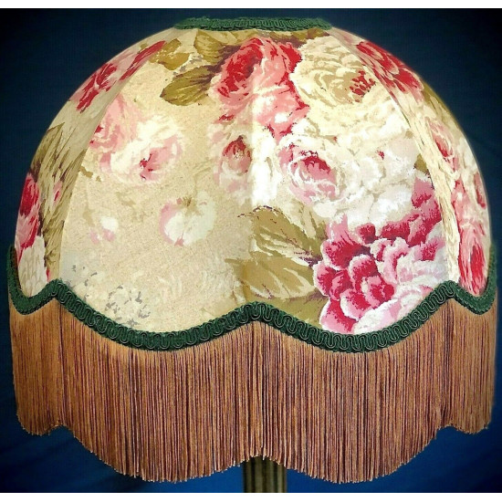 Chintz Floral Gold Dome Lampshade