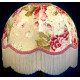 Chintz Floral Cream Dome Lampshade Chintz Floral Cream Dome Lampshade