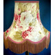 Chintz Floral Gold Scalloped Lampshade