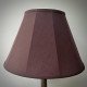 Chocolate Brown Contemporary Lampshade