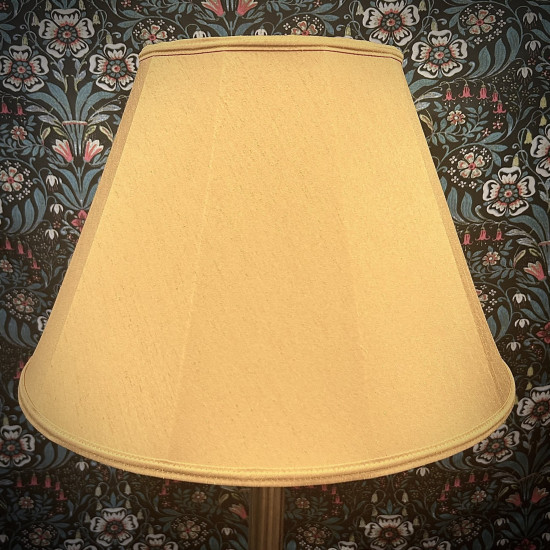 Light Gold Fabric Tapered Empire Lampshade
