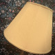 Light Gold Fabric Tapered Empire Lampshade
